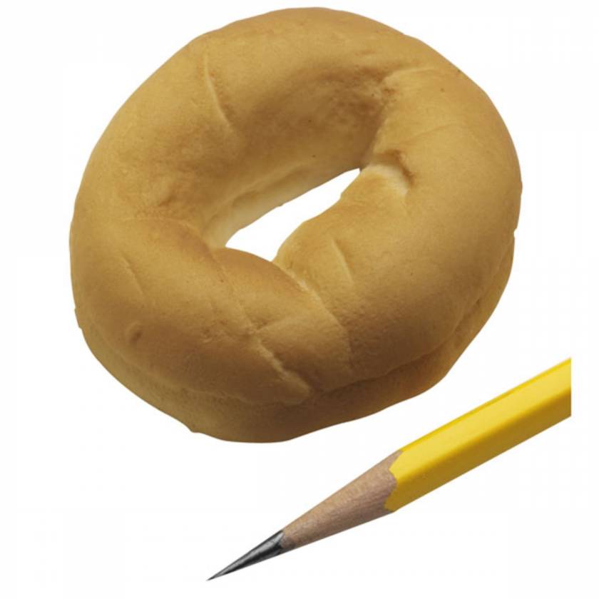 Life/form Bagel Food Replica - Whole Small