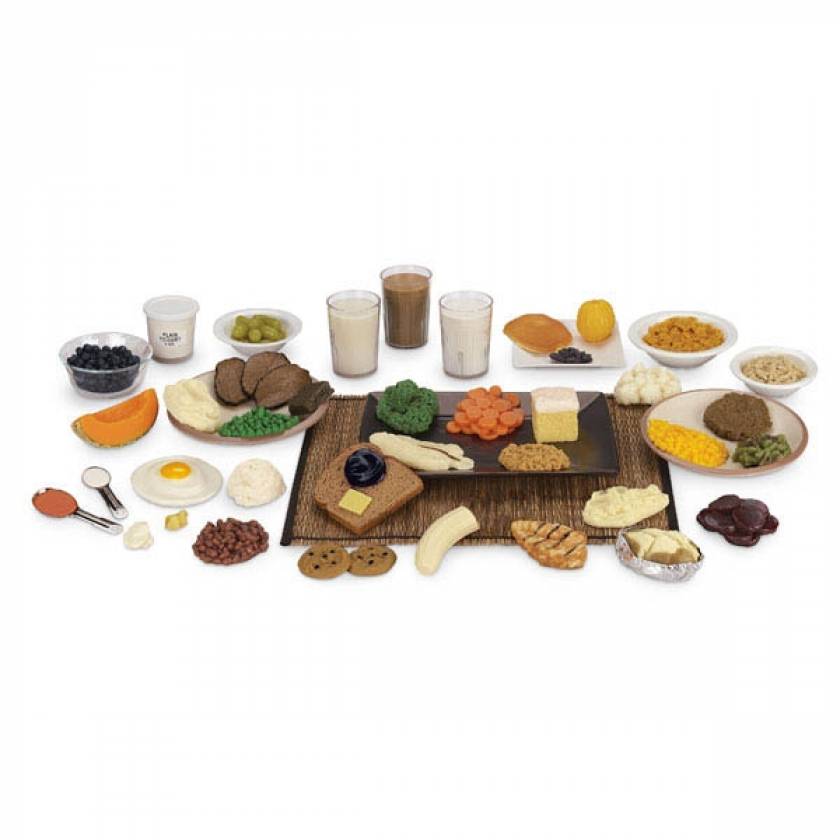 Life/form Carb Counting Food Replica Kit and TearPad