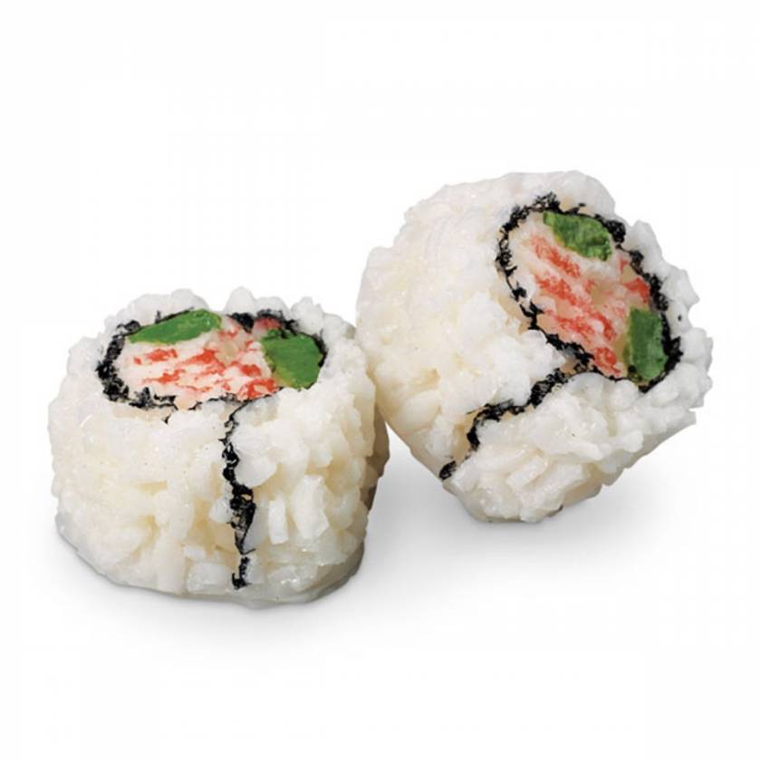 Life/form California Sushi Rolls Food Replica