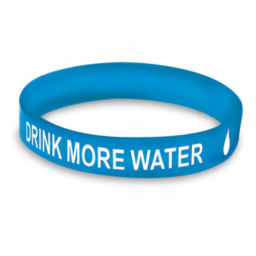 Nasco Drink More Water Wristbands - Pack of 50