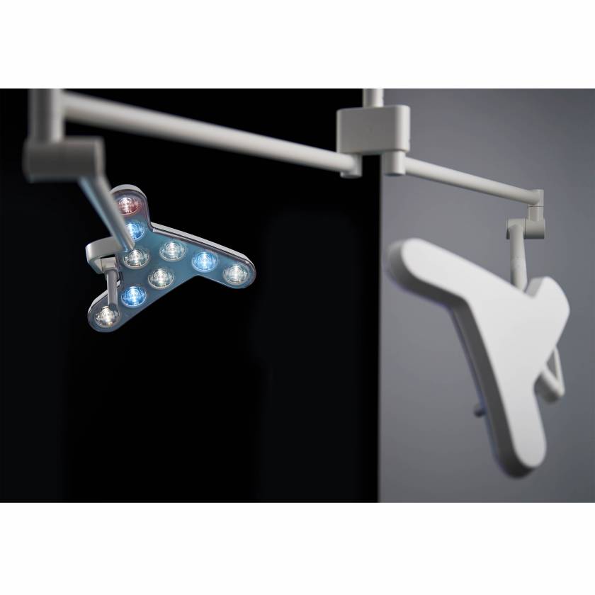 TRIANGO 100 C Dual LED Ceiling Mounted Procedure Light