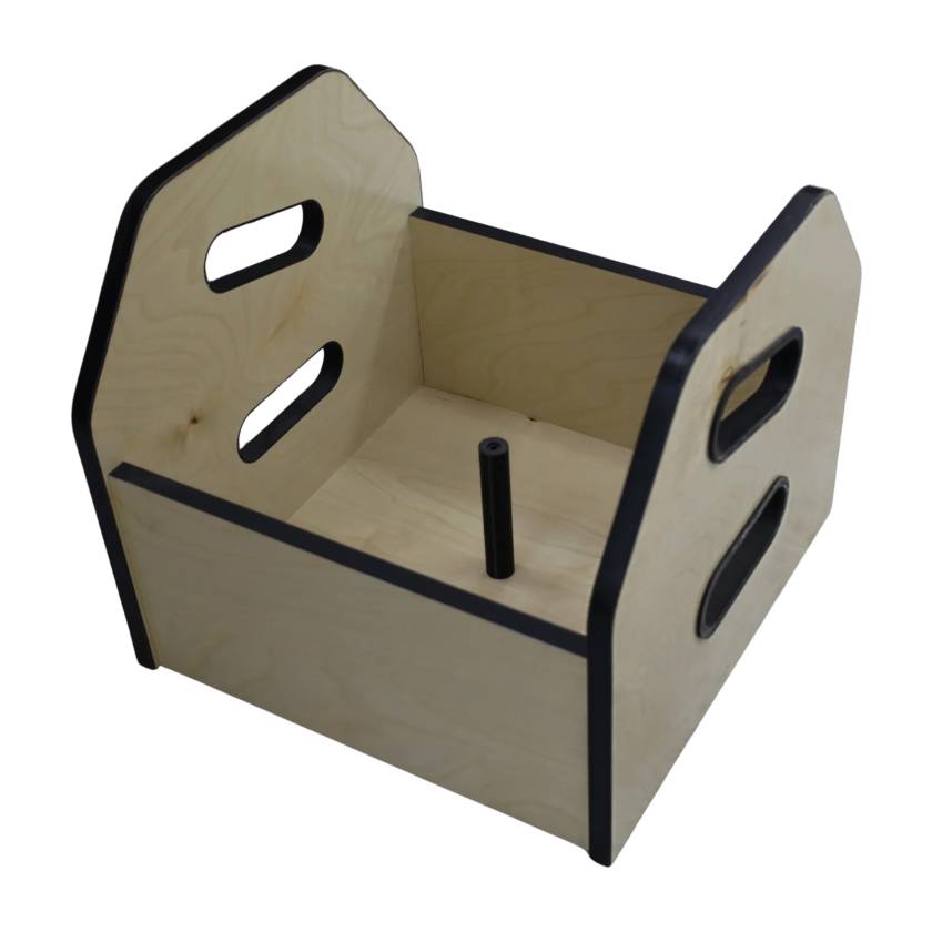Pivotal Health Solutions WCB-171715 Lift Box with Hand Grips, 17" W x 17" D x 15" H