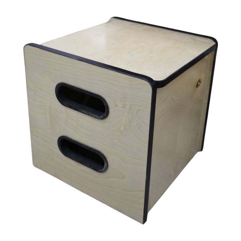 Pivotal Health Solutions WCBL-151515 Lift Box with Hand Grips and Lid, 15" W x 15" D x 15" H - Closed Lid