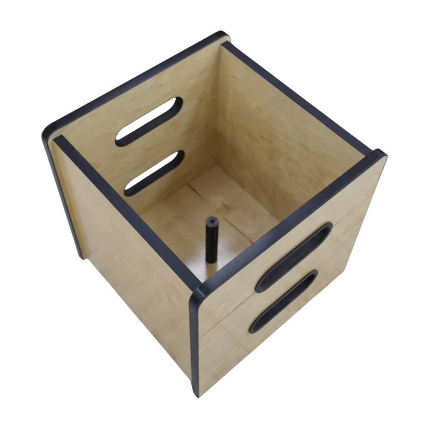 Pivotal Health Solutions WCBS-151515 Lift Box with Hand Grips, 15" W x 15" D x 15" H