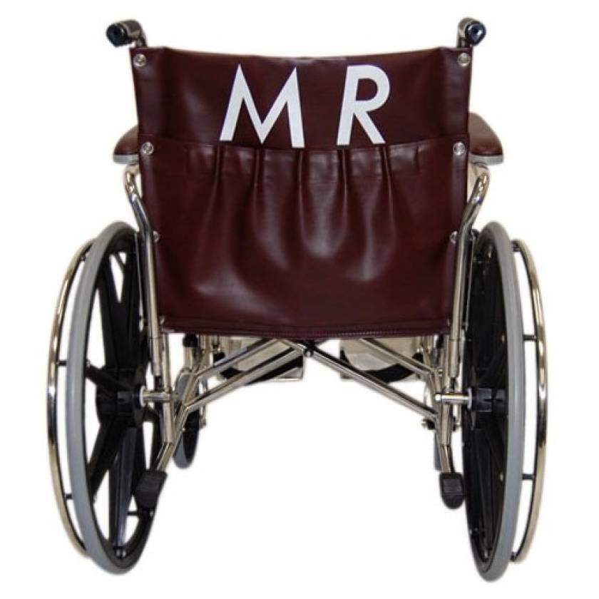 20" Wide MRI Wheelchair with Detachable Footrests