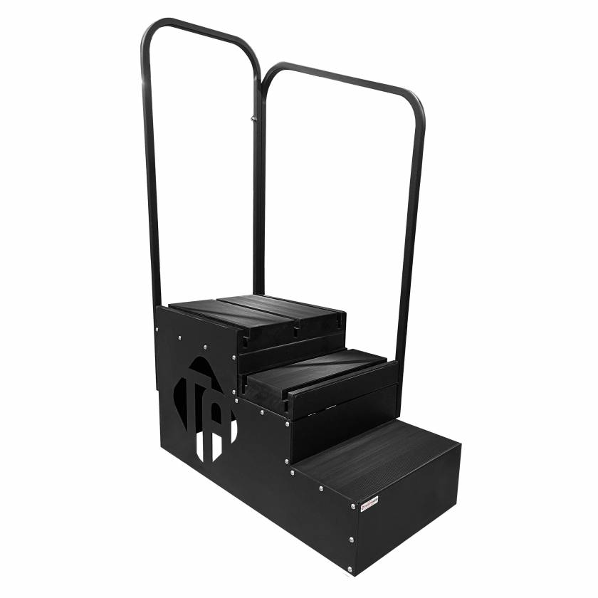 Techno-Aide WMP-28 Mobile Three-Step Weight Bearing Imaging Platform - Reinforced Plastic Steps