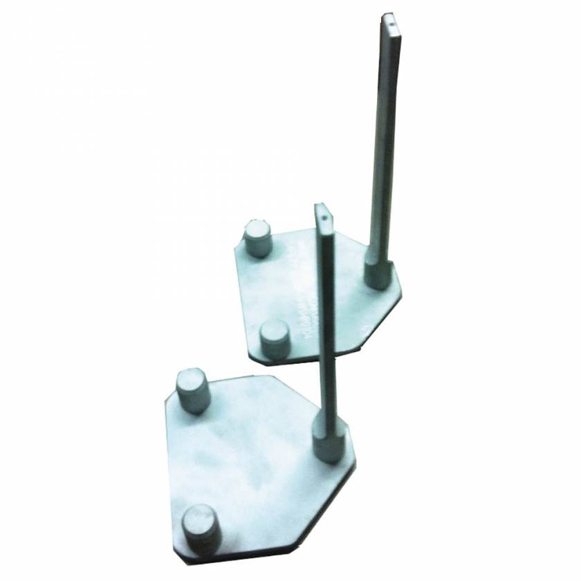 Peg Board Safety Clamps Replacement Set #WSHP0104-PR for Surgical Peg Board Positioner System #WSHP0100.