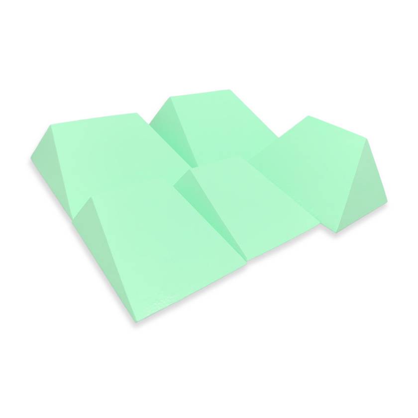Techno-Aide YB-C-A20-MR MR Safe Coated Wedge Sponge Bundle A