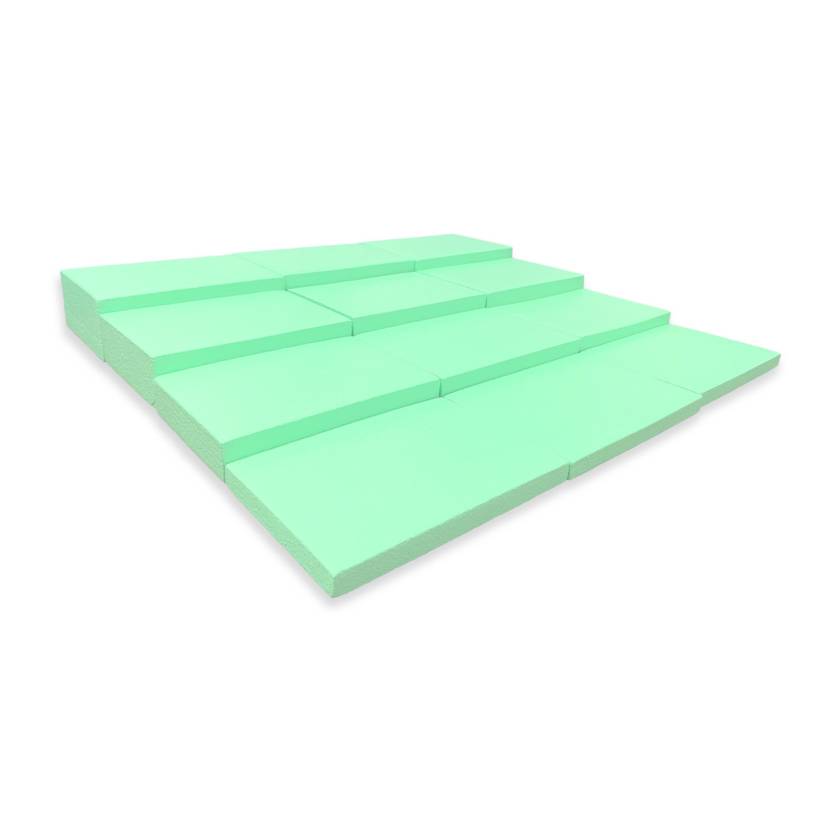Techno-Aide YB-C-A23-MR MR Safe Coated Rectangle Sponge Bundle