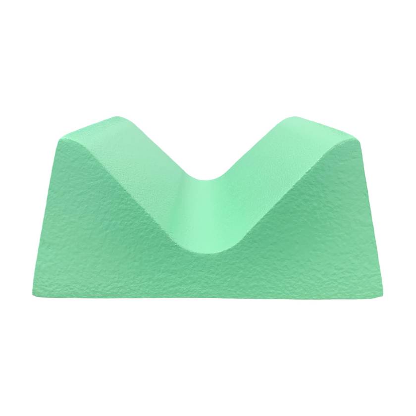 Techno-Aide YCAN-MR MR Safe Coated AP/PA Child Head Holder Sponge, Stealth - 11" L x 9.75" W x 5" H