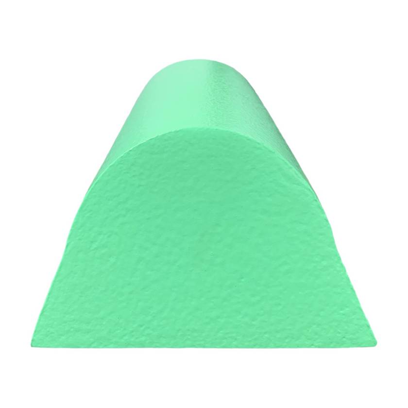 Techno-Aide YCAR-MR MR Safe Coated Cervical Head Rest Sponge, Stealth - 16" L x 7.5" W x 4.5" H