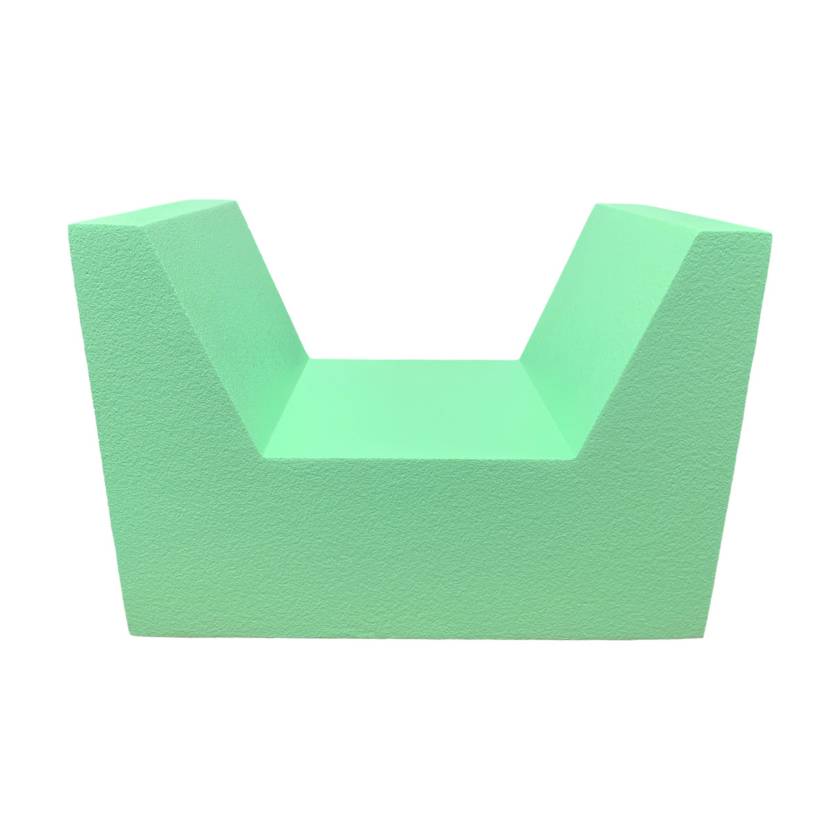 Techno-Aide YCAX-MR MR Safe Coated Child Myelogram Block Sponge, Non-Stealth - 14" L x 8" W x 10" H