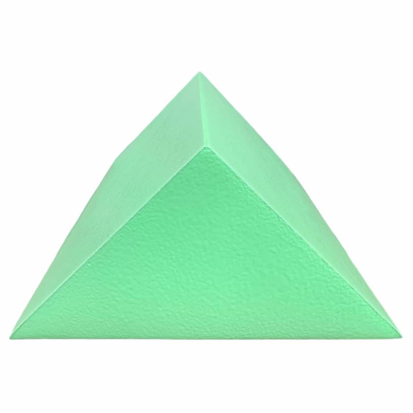 YCDA Non-Stealth Coated 45 Degree Cardiac Wedge Sponge - 28"L x 19"W x 14"H