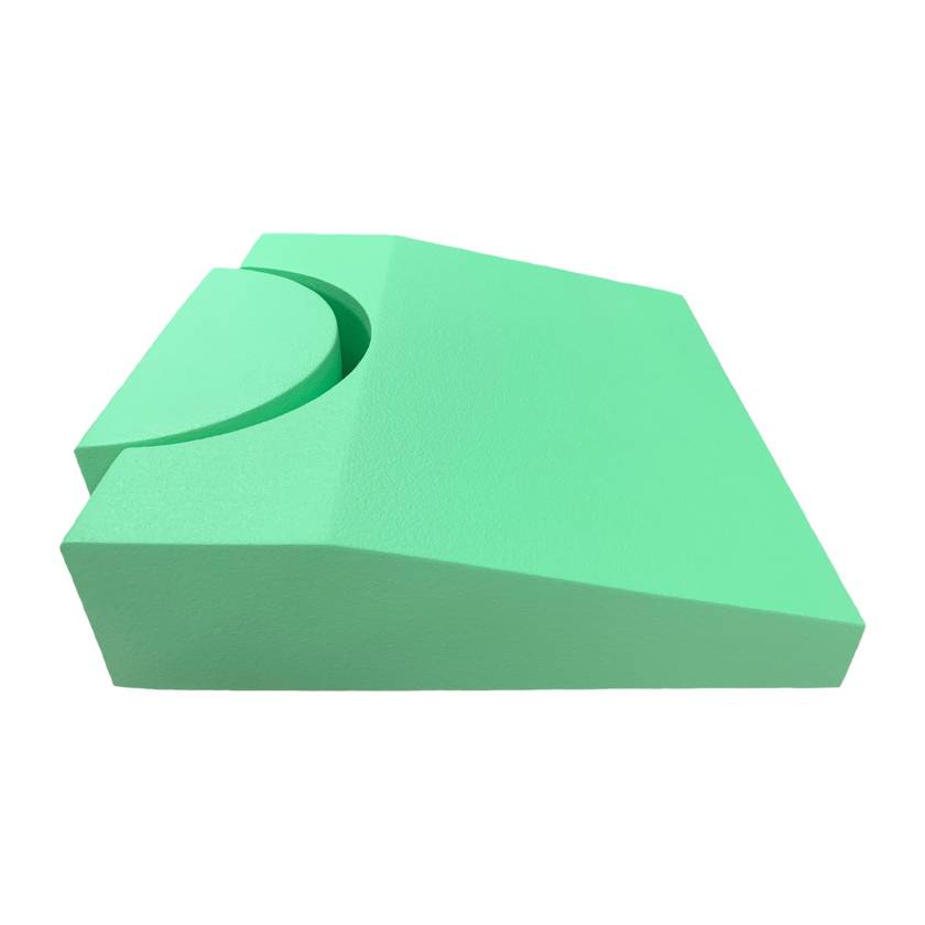 Techno-Aide YCEP-MR MR Safe Coated Bariatric Endo-Ultrasound Wedge Sponge, Non-Stealth - 16" L x16" W x 4.5" H