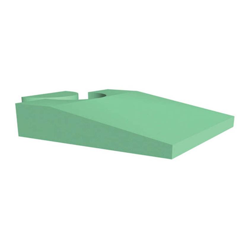 Techno-Aide YCEQ-MR MR Safe Coated Perineal Endovaginal/Transvaginal Ultrasound Wedge Sponge, Non-Stealth - 20" L x 20" W x 3" H