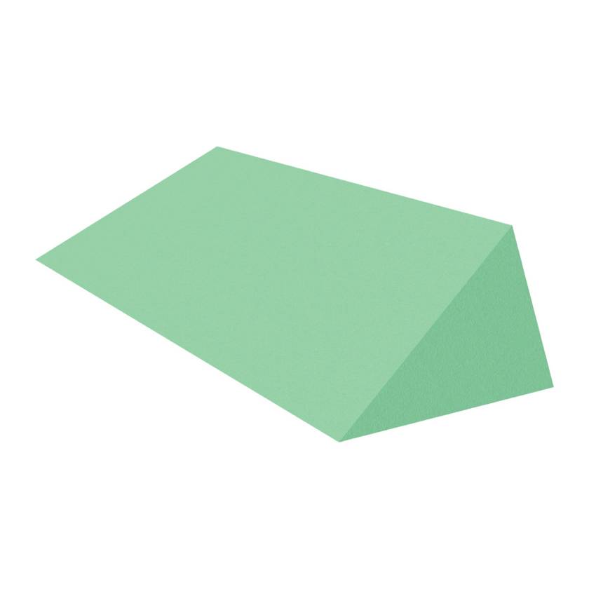 Techno-Aide YCEU-MR MR Safe Coated 30-60-90 Degree Multiangle Bariatric Wedge Sponge, Non-Stealth - 29.5" L x 10" W x 6" H
