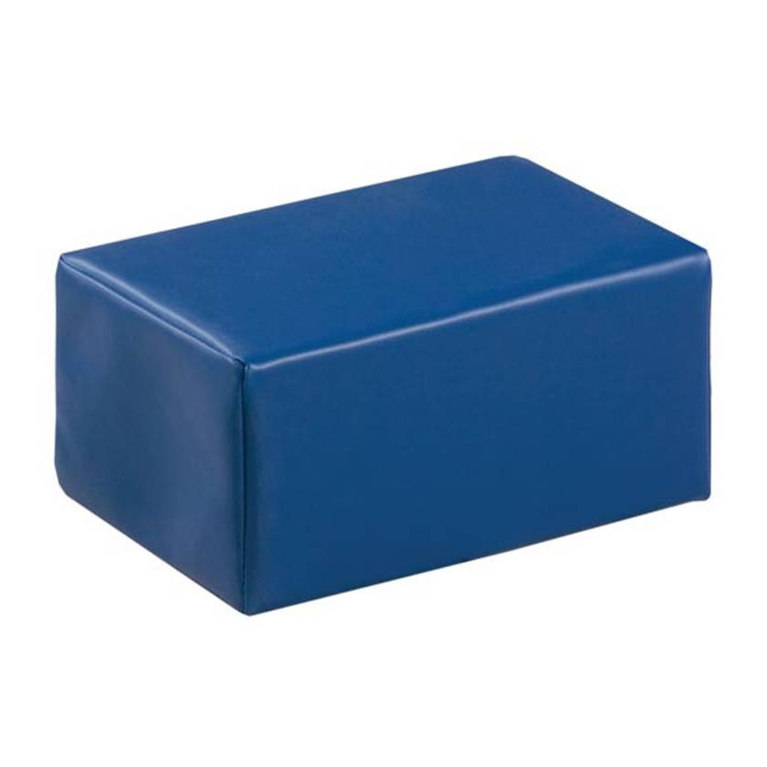 Techno-Aide YVFG-MR MR Safe Vinyl Covered Rectangle Bolster Sponge - 12" L x 8" W x 6" H