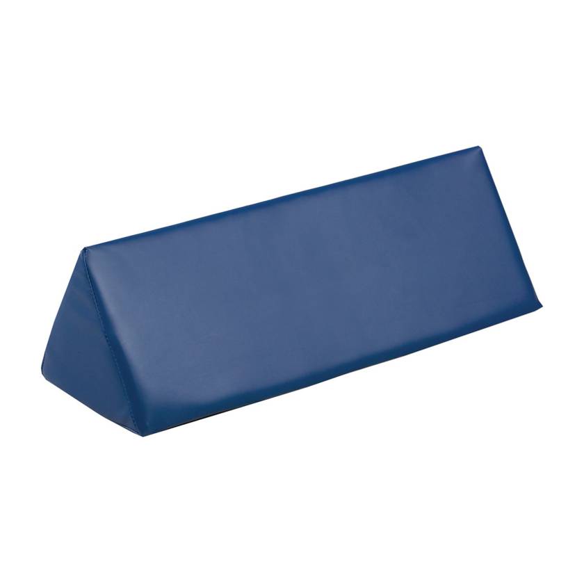 Techno-Aide YVFO-MR MR Safe Vinyl Covered 45 Degree Spinal Wedge Bolster Sponge - 21" L x 7" W x 7" H