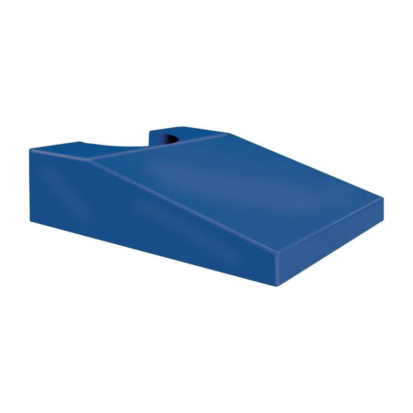 Techno-Aide YVFZ-MR MR Safe Vinyl Covered Endo Ultrasound Wedge Sponge - 20" L x 20" W x 6" H