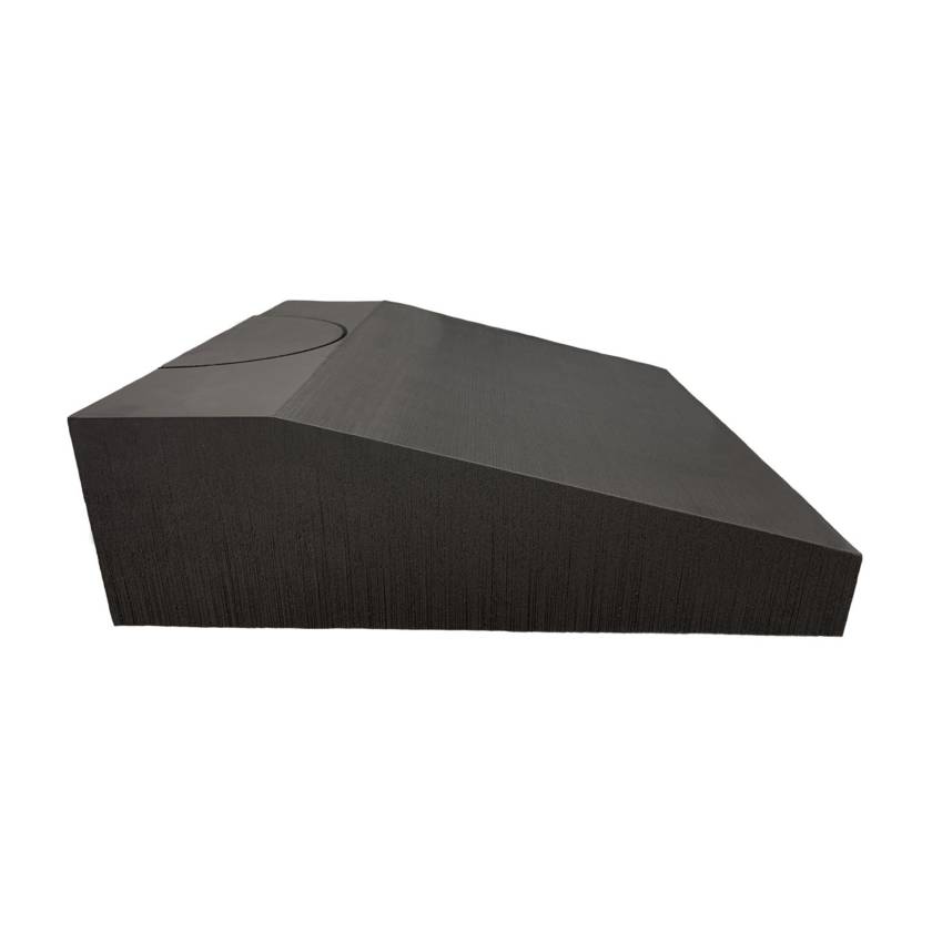 Techno-Aide YXUZ-MR MR Safe Closed Cell Endo-Ultrasound Wedge Sponge - 20" L x 20" W x 6" H