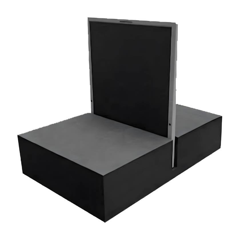 Techno-Aide YXWB-MR MR Safe Closed Cell Weight Bearing Cassette Holder - 17.5" L x 11.5" W x 4" H, Actual Use with a 10" x 12" Receptor (The Receptor is not included.)
