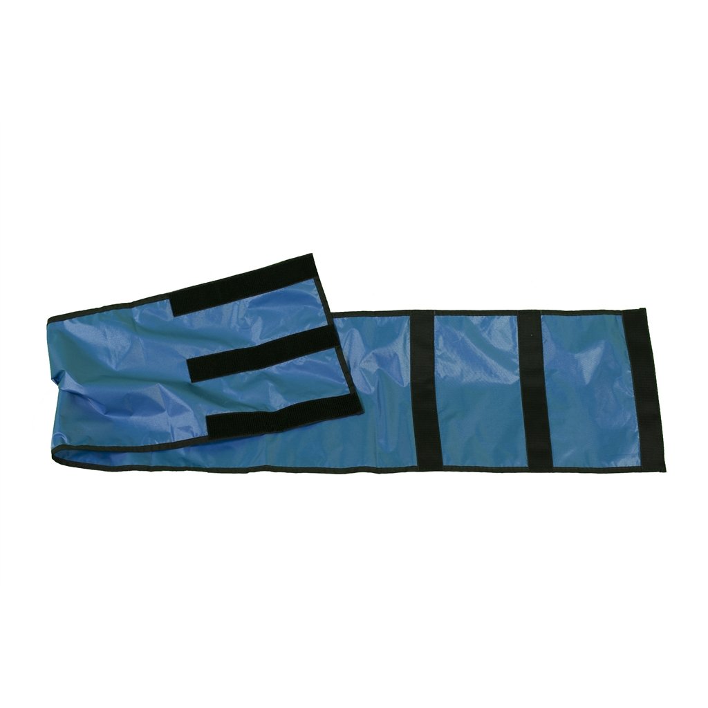 Jumbo Velcro® Brand Strap - Standard, 2 x 23', Blue S-18397 - Uline