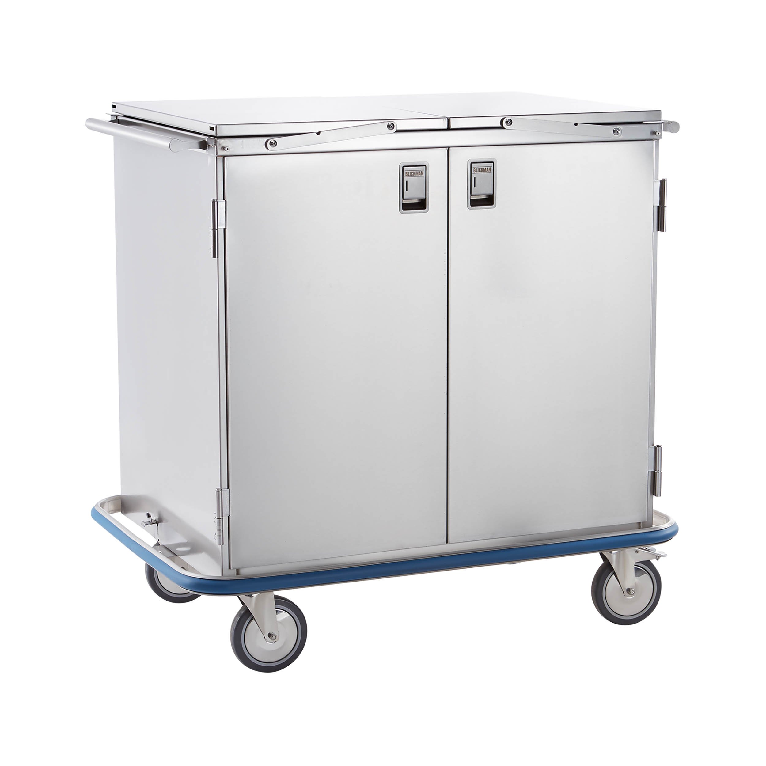 Blickman CCC2E-19 Multi Purpose Case Cart 2 Solid Doors Extension