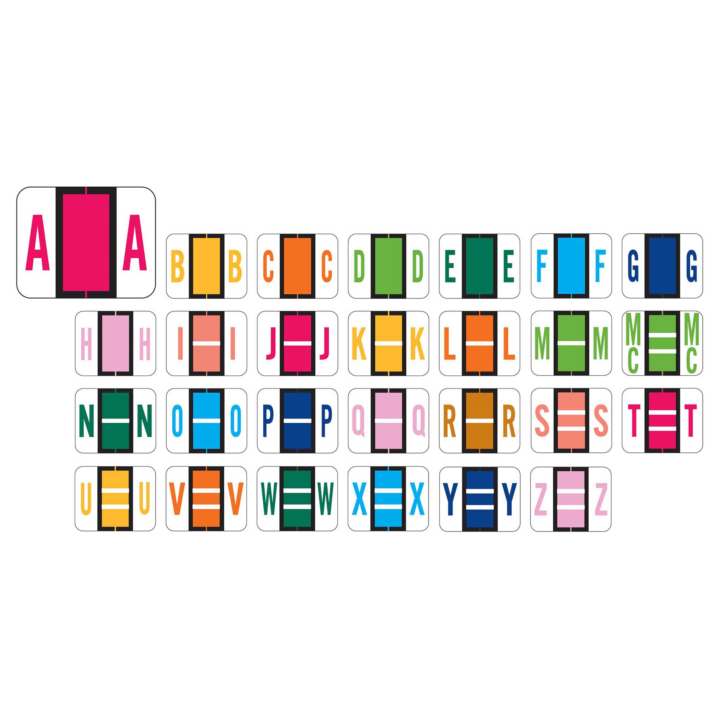 Tab Products 1283 Match Alpha Roll Labels - 1