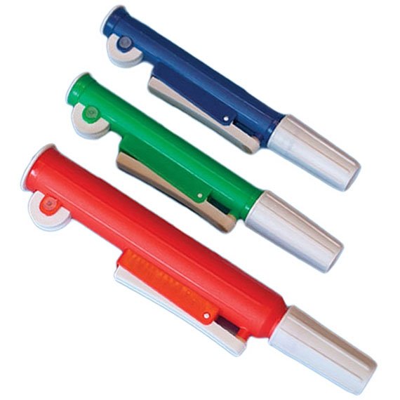 Pipette Fillers Color Coded for Serological Pipettes Globe Scientific