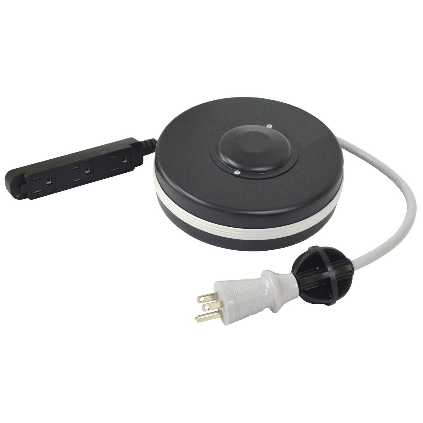 Optional 10' Hospital Grade Cord Reel with 3 Power Outlets for