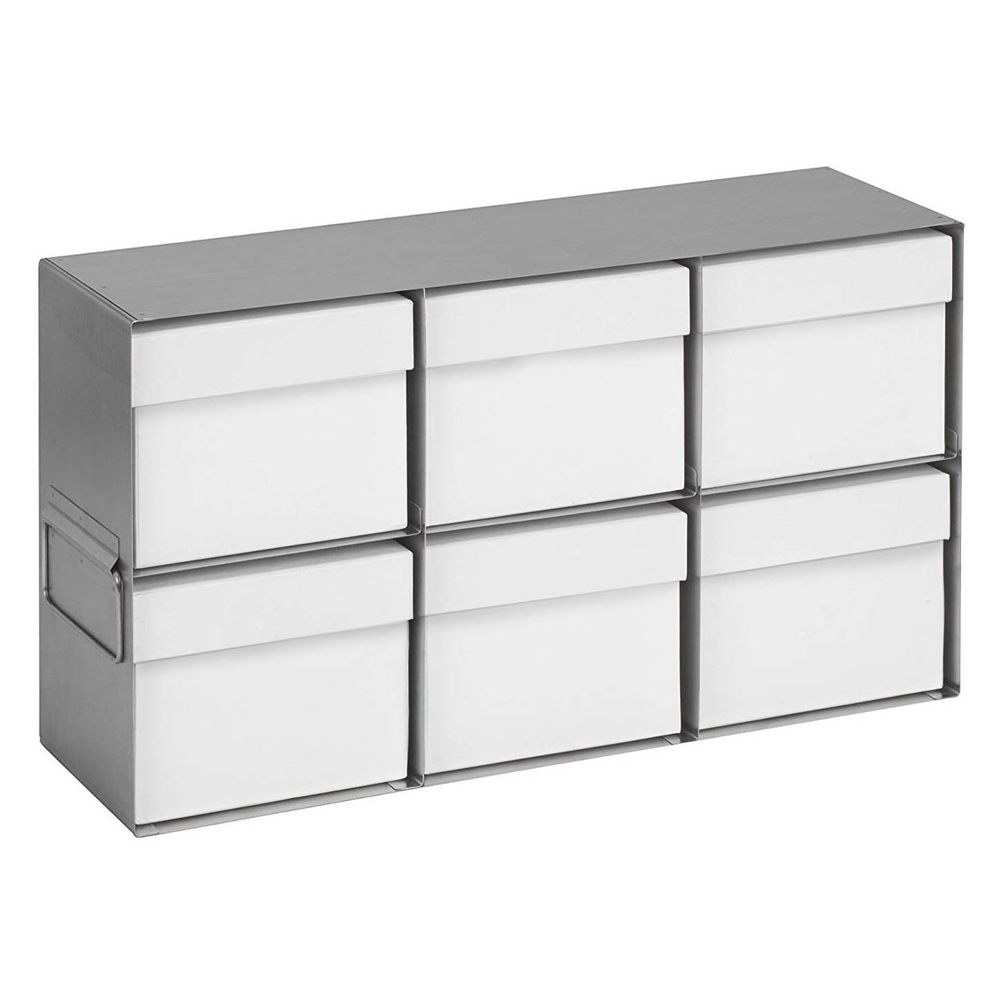 キャビネット2/2 2x3 Upright Cube Freezer Rack For 15 and 50mL Tube Box