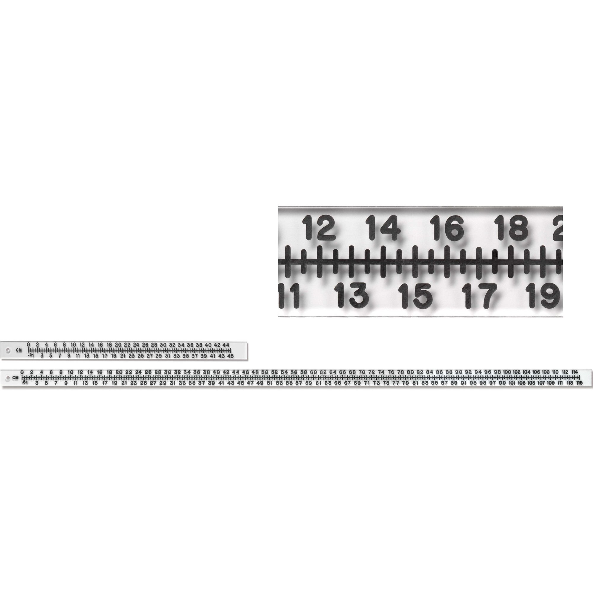 AllCraft Wellman Rigid Acrylic Radiopaque Extremity Xray Rulers