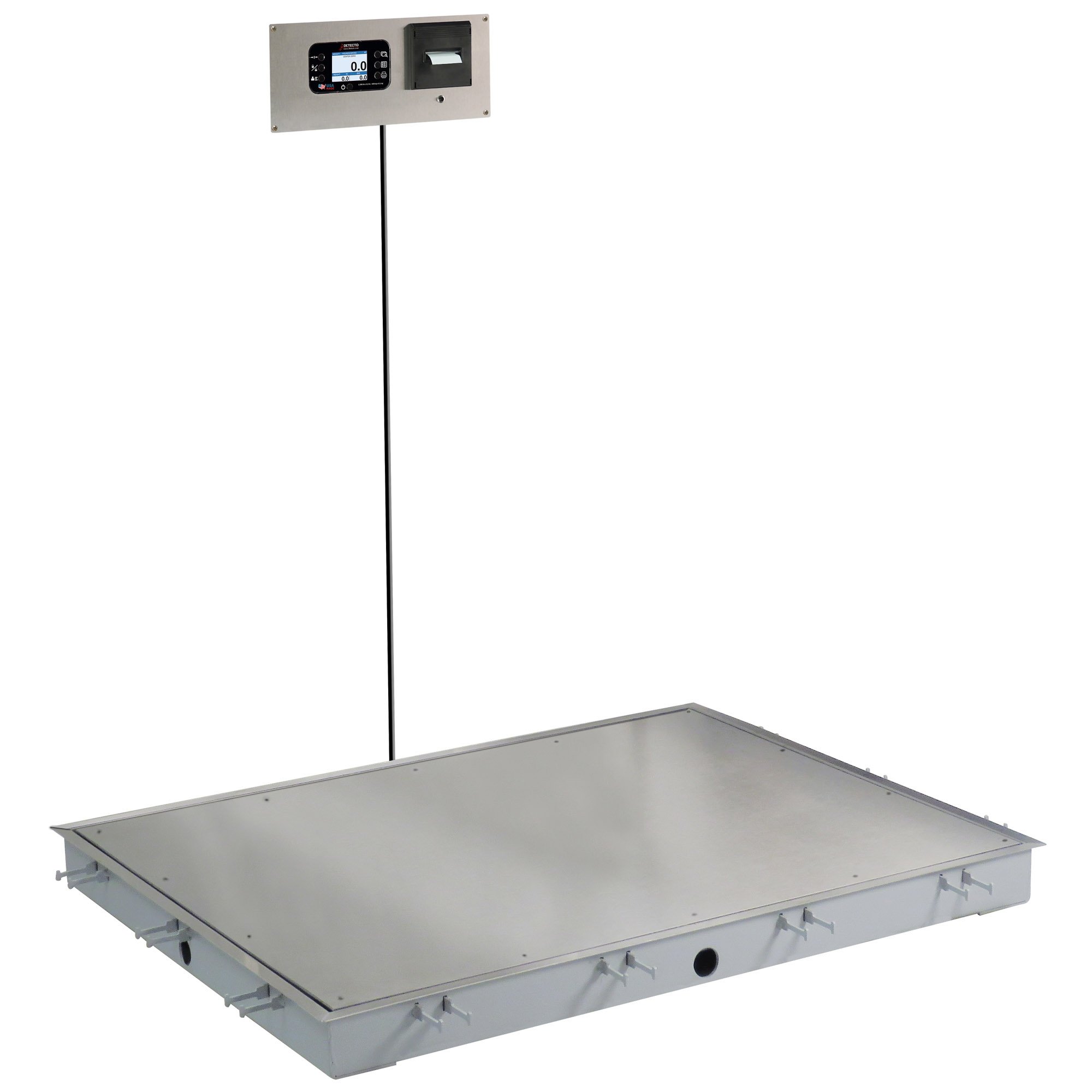 Detecto Solace In-Floor Dialysis Scale 1000 lb Capacity, image size:2000x2000
