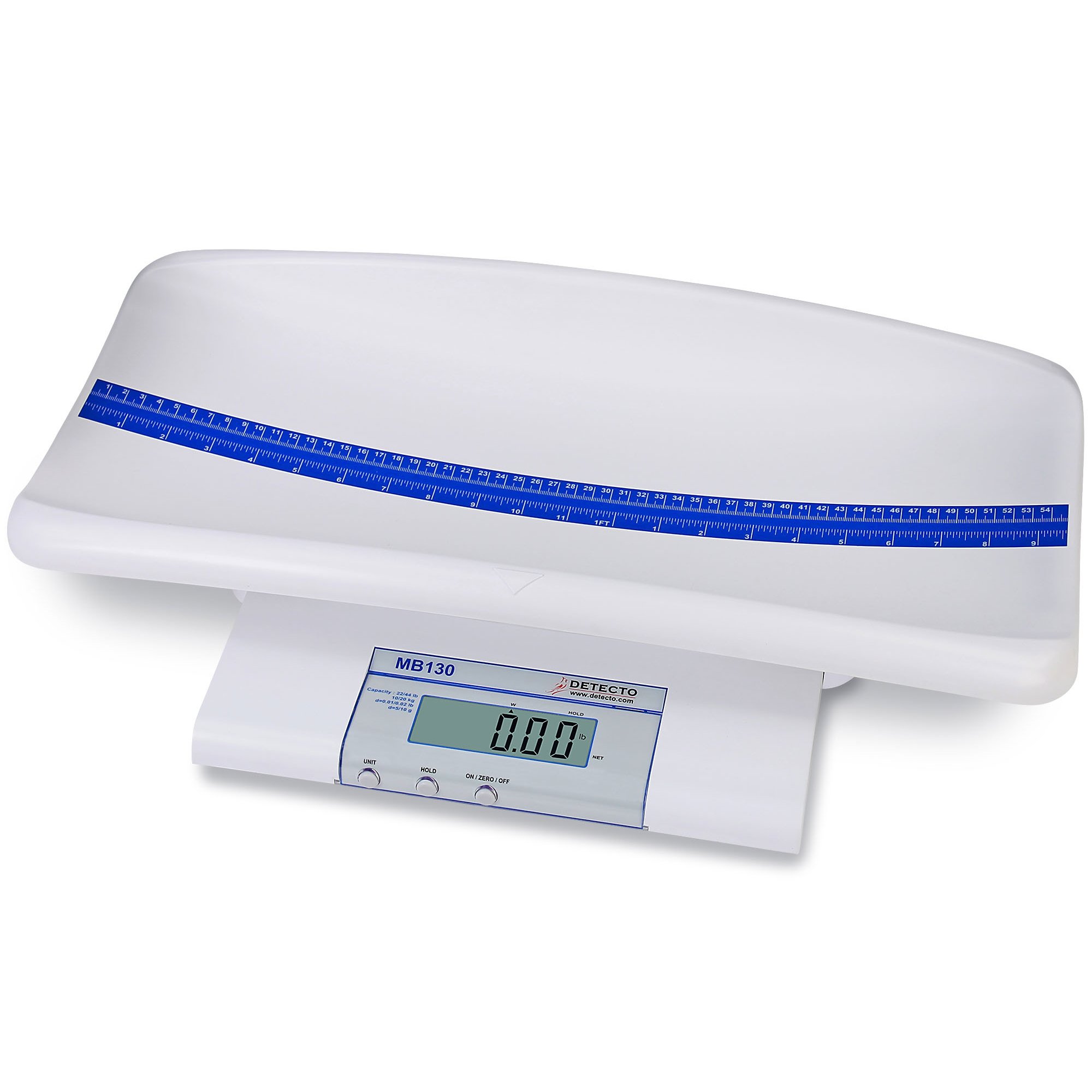 Detecto MB130 Digital Baby Scale Maximum Capacity 44 lb