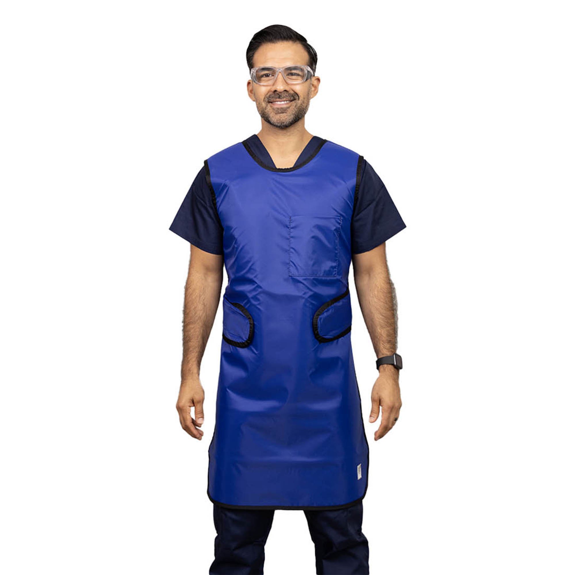 Quickship Radiation Lightweight Lead Flexiback Frontal Apron - Nylon