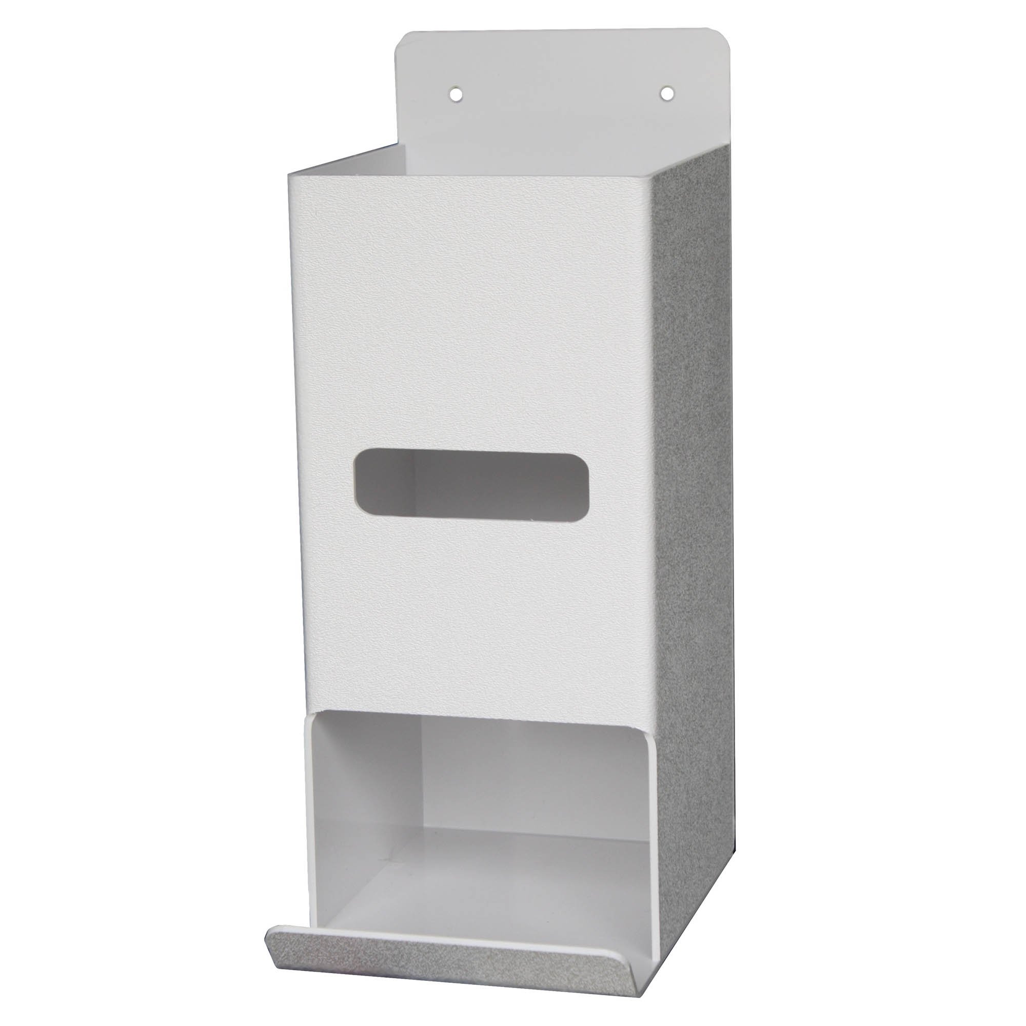 RI Plastics UM3133 Gray or White ABS Surgical Scrub Brush Dispenser