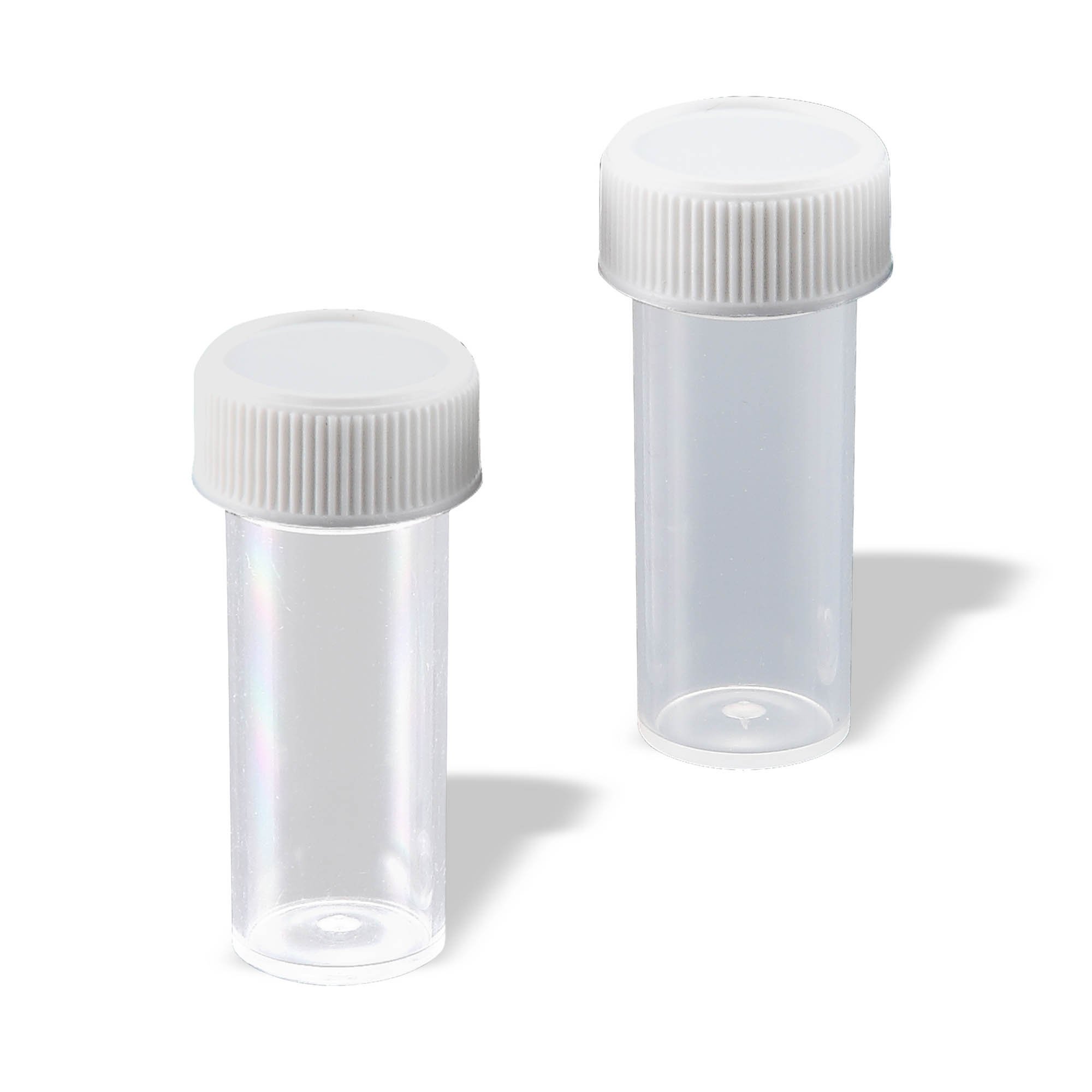 2oz Clear PP Plastic Attached Lid Containers (Clear Attached Cap) - Clear