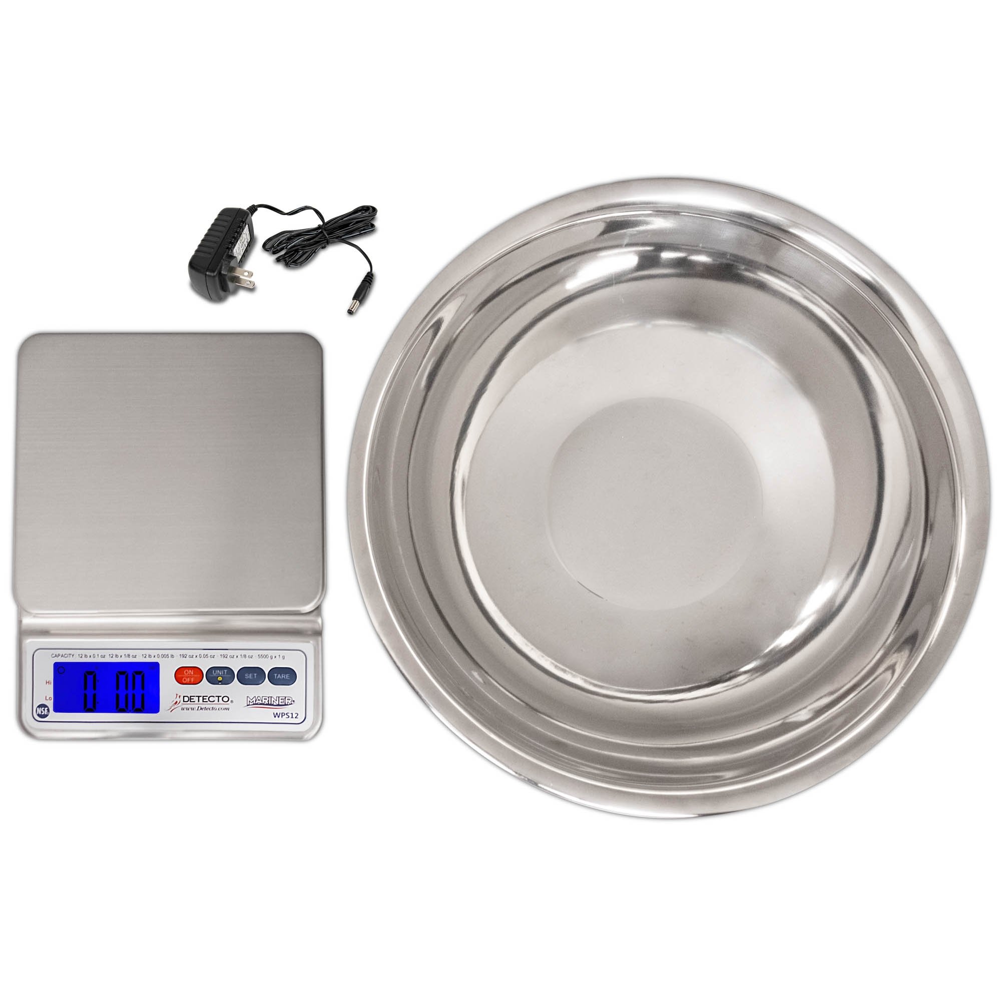 Non-Tip 7001DX Digital Scale (with bowl)