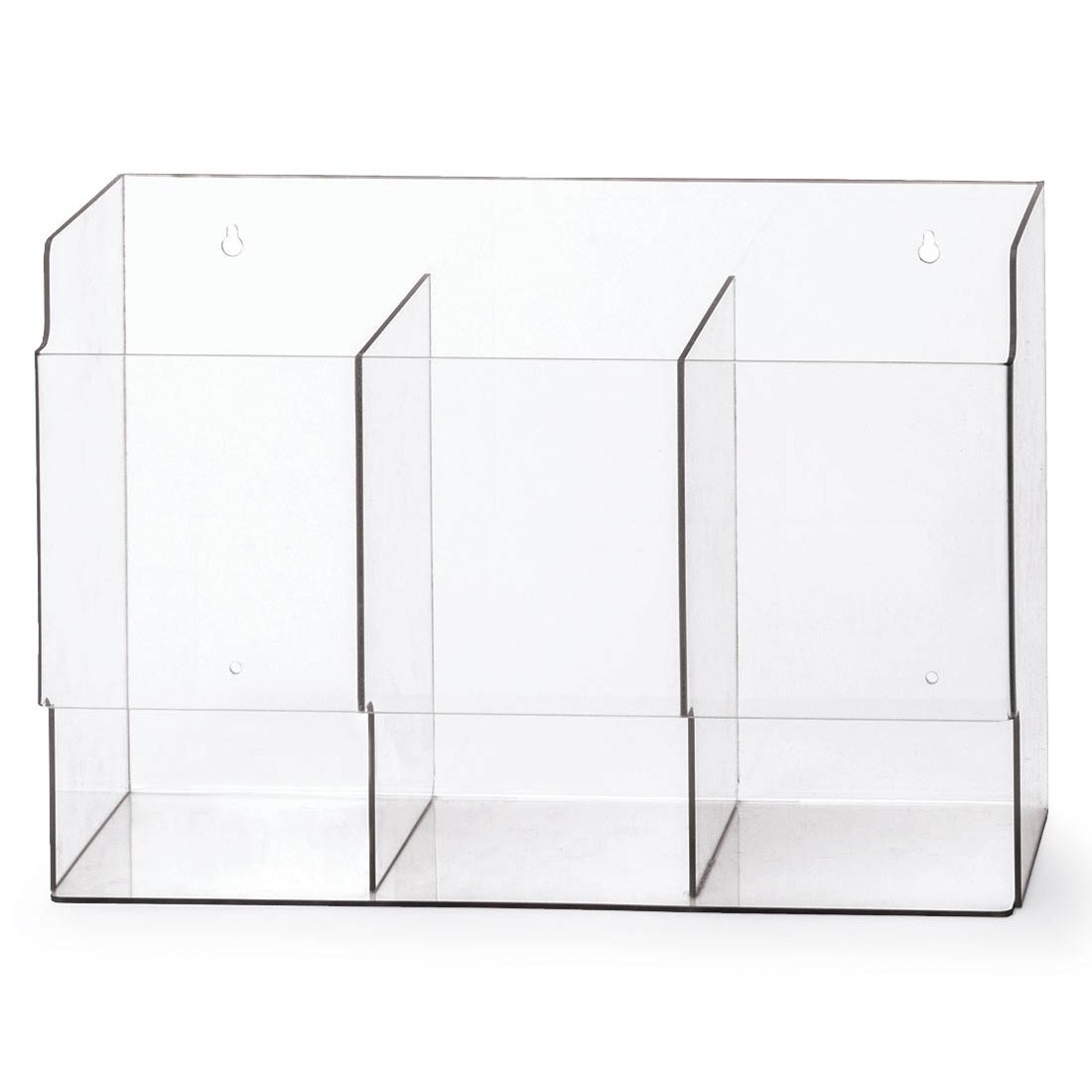 OmniMed 305393 Acrylic Triple Surgical Glove Box Holder