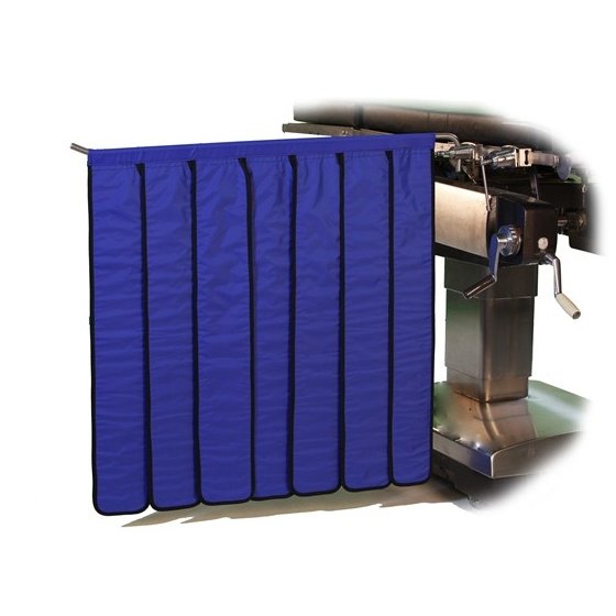 36" x 36" Lead Table Shield for Use on Side Rails