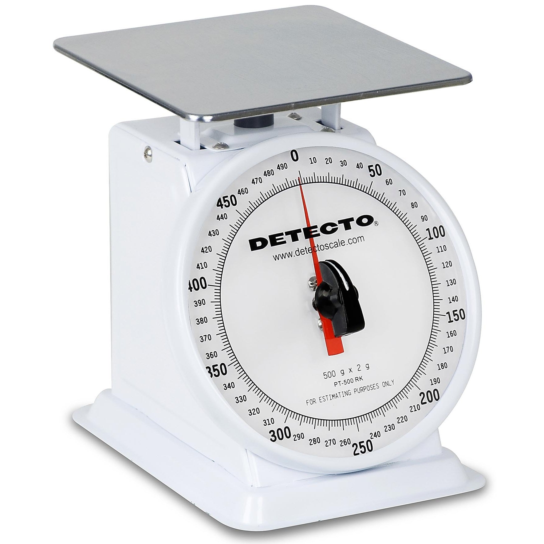 Detecto PT-500RK Top Loading Rotating Dial Scale Enamel Finish 500