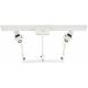 CoolSpot II Double Heads on Fastrac Ceiling Mount Exam Light