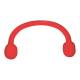 CanDo® 10-0032 Jelly™ Expander Single Exerciser - Light Resistance, Red