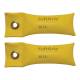 CanDo® 10-0351-2 SoftGrip® Hand Weight - Pair, 1 lb, Yellow