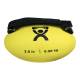 CanDo® 10-0441 Handy Grip™ Weighted Ball - 2 lbs, Yellow