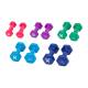 CanDo® 10-0563 Vinyl-Coated Cast-Iron Dumbbell - Set, 5-Pair (10 Pieces)