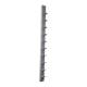 CanDo® 10-0575 10-Slot Wall-Mounted Dumbbell Rack