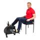 CanDo® 10-0709 Bi-Directional Upper Body Ergometer, Premium Handles - In Foot Pedal (Chair Not Included)