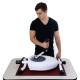 CanDo® 10-0714 Magneciser® Table-Top Shoulder, Arm and Wrist Exerciser - In Use (Accessory Pad is Sold Separately, Table Not Included)