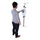 CanDo® 10-0715 Magneciser® Rotation/Supination Exerciser with Wrist, Elbow and Shoulder Attachment - Hand Exercise